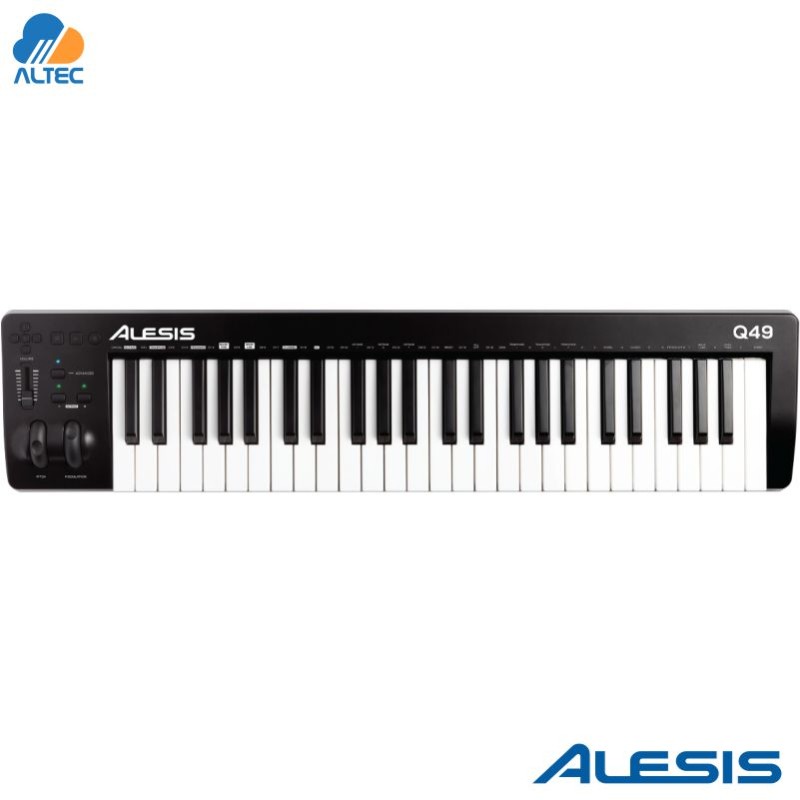 Alesis Q49 MKII - Controlador MIDI USB con 49 teclas sensibles