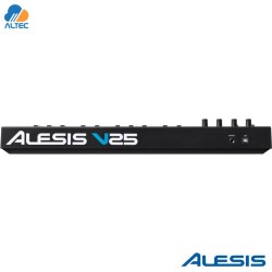 Alesis V25 - Controlador MIDI USB de 25 teclas con pads y knobs