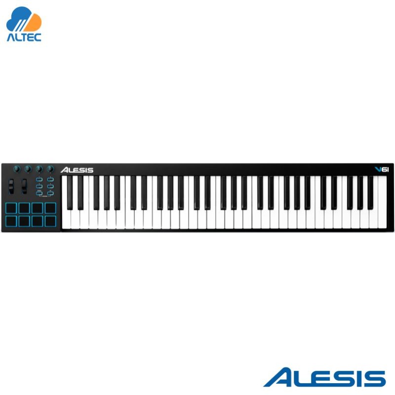 Alesis V61 - Controlador MIDI USB de 61 teclas con pads y knobs