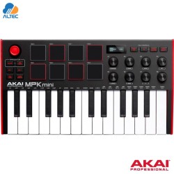 AKAI MPK MINI MK3 - teclado MIDI USB de 25 teclas