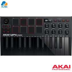 AKAI MPK MINI MK3 BLACK - teclado MIDI USB de 25 teclas