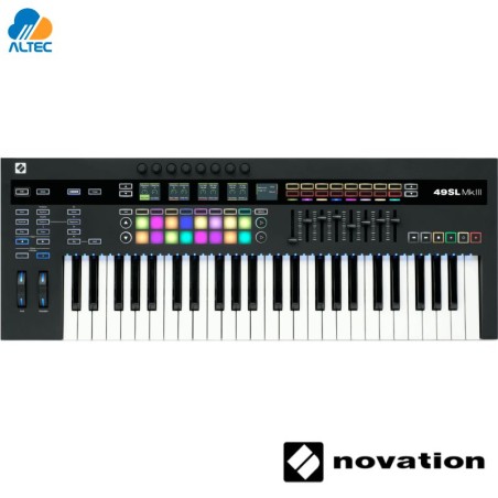 Novation 49SL MKIII - teclado MIDI USB de 49 teclas