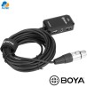 Boya BY-BCA70 - adaptador de audio XLR a dispositivos moviles