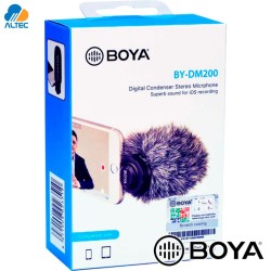 Boya BY-DM200 - micrófono para dispositivos moviles iphone o ipad conector lightning