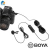 Boya BY-M1 - micrófono de solapa para celulares, laptops, camaras