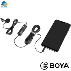 Boya BY-M1 - micrófono de solapa para celulares, laptops, camaras