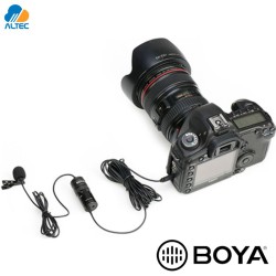 Boya BY-M1 PRO - micrófono de solapa para celulares, laptops, camaras