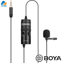 Boya BY-M1 PRO - micrófono de solapa para celulares, laptops, camaras