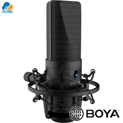 Boya BY-M1000 - micrófono condensador de estudio de gran diafragma