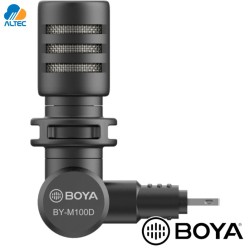 Boya BY-M100D - micrófono para dispositivos moviles iphone o ipad conector lightning