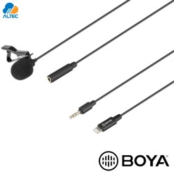 Boya BY-M2 - microfono de solapa para dispositivos iOS