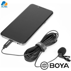 Boya BY-M3 - microfono de solapa para celulares, laptops