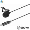 Boya BY-M3 - microfono de solapa para celulares, laptops