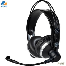 AKG HSC271 Headset Pro con Micrófono Condensador Cardioide