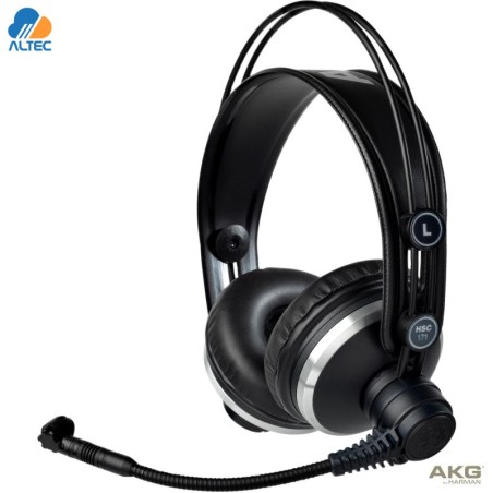 AKG HSC271 Headset Pro con Micrófono Condensador Cardioide