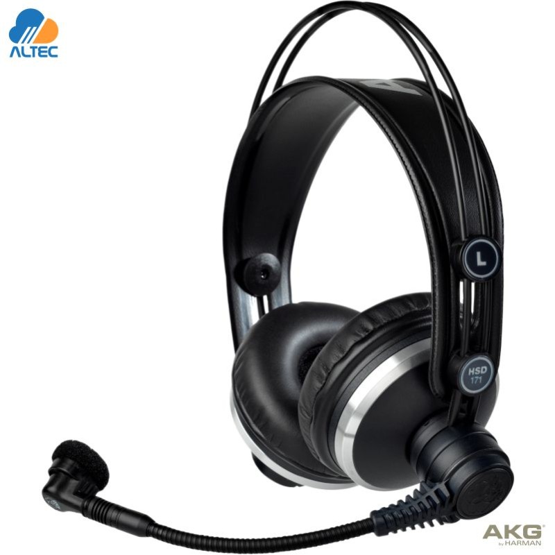 AKG HSD171 Headset Pro con Micrófono Dinámico Cardioide