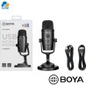 Boya BY-PM500 - micrófono usb de escritorio para computadoras y celulares