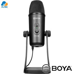 Boya BY-PM700 - micrófono usb de escritorio para computadoras y celulares