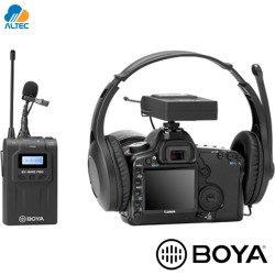 Boya BY-WM8 PRO-K1 - microfono de solapa inalambrico digital UHF de doble canal