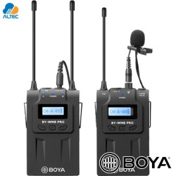 Boya BY-WM8 PRO-K1 - microfono de solapa inalambrico digital UHF de doble canal