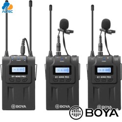 Boya BY-WM8 PRO-K2 - microfono de solapa doble inalambrico digital UHF