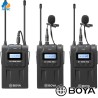 Boya BY-WM8 PRO-K2 - microfono de solapa doble inalambrico digital UHF