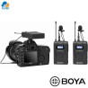 Boya BY-WM8 PRO-K2 - microfono de solapa doble inalambrico digital UHF