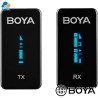 Boya BY-XM6-S1 - Sistema de micrófono inalámbrico ultracompacto de 2,4 GHz