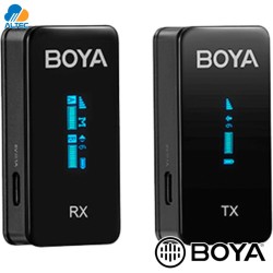 Boya BY-XM6-S1 - Sistema de micrófono inalámbrico ultracompacto de 2,4 GHz