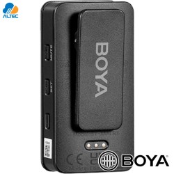 Boya BY-XM6-S1 - Sistema de micrófono inalámbrico ultracompacto de 2,4 GHz