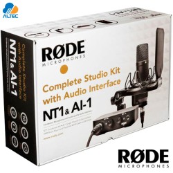Rode NT1 & AI-1 - interfaz de audio 1x2 USB kit de grabacion