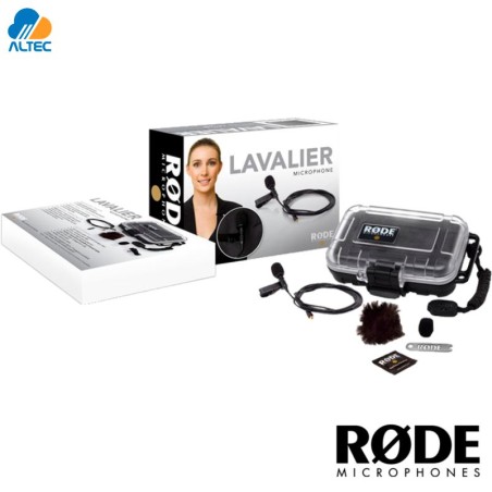 Rode LAVALIER - micrófono de solapa para broadcast