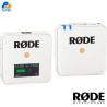 Rode WIRELESS GO blanco - sistema de micrófono inalambrico compacto