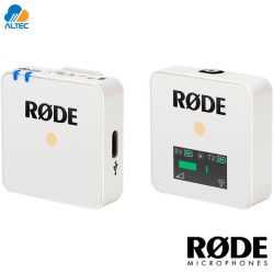 Rode WIRELESS GO blanco - sistema de micrófono inalambrico compacto