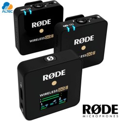 Rode WIRELESS GO II - sistema dual de micrófono inalambrico compacto