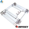 Odyssey LSTAND360WHT - soporte o stand para laptop plegable blanco