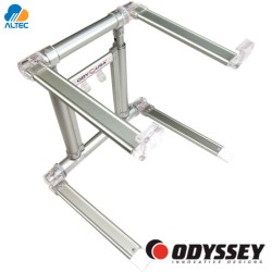 Odyssey LSTAND360MACSIL - soporte o stand para laptop plegable - gris plata apple