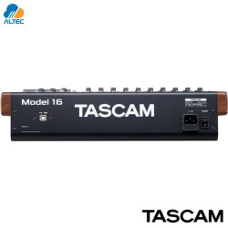 Tascam MODEL 16 - mezclador de 16 entradas, interfaz de audio multitrack