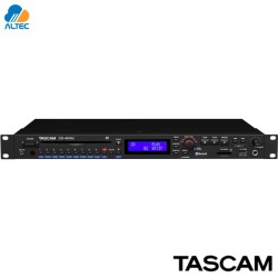 Tascam CD-400U - reproductor de cd/sd/usb con receptor bluetooth y sintonizador fm/am