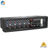 Behringer PMP550M - mezcladora amplificada 500w, 5 canales, efectos