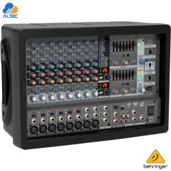 Behringer PMP1680S - mezcladora amplificada 1600w, 8 canales, efectos