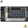 Behringer PMP500MP3 - mezcladora amplificada 500w, 8 canales, efectos