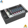 Behringer PMP500MP3 - mezcladora amplificada 500w, 8 canales, efectos