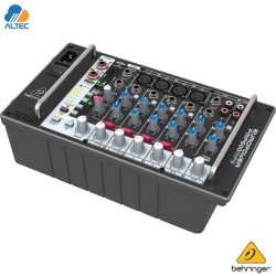 Behringer PMP500MP3 - mezcladora amplificada 500w, 8 canales, efectos