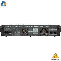 Behringer PMP6000 - mezcladora amplificada 1600w, 20 canales, efectos