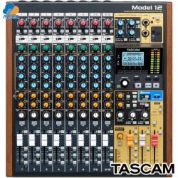Tascam MODEL 12 - mezclador de 12 entradas, interfaz de audio multitrack