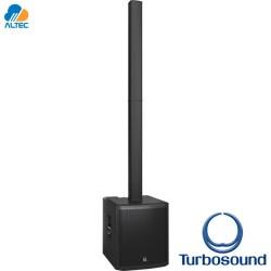 Turbosound IP2000 V2 - 1000W, parlante PA de 12 pulgadas, mezclador 3 canales, bluetooth