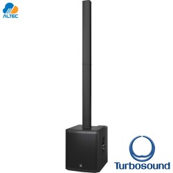 Turbosound IP2000 V2 - 1000W, parlante PA de 12 pulgadas, mezclador 3 canales, bluetooth