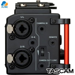 Tascam DR-60DMKII - grabadora/mezclador de 4 pistas para producción de audio