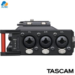 Tascam DR-70D - grabadora PCM de 4 pistas para la producción de vídeo DSLR